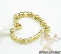 Ladies 14k yellow gold diamond heart pendant 0.65ct