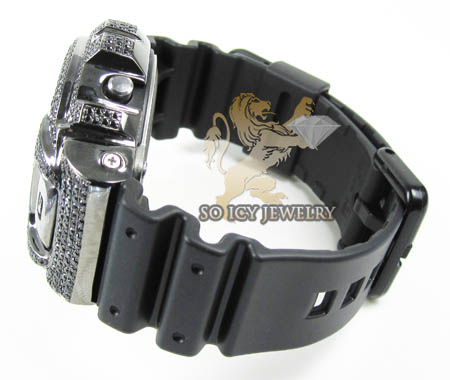Cz black g shock watch 5.00ct - Image 3