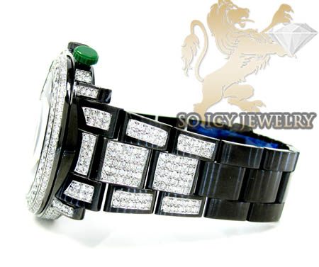 Diamond gucci g watch black stainless steel 9.00ct - Image 6