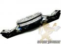 Diamond gucci g watch black stainless steel 9.00ct