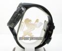 Mens black diamond full case igucci digital watch 5.00ct