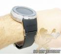 Mens diamond full case igucci digital watch 5.00ct