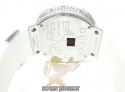 Mens diamond white igucci digital watch 6.50ct