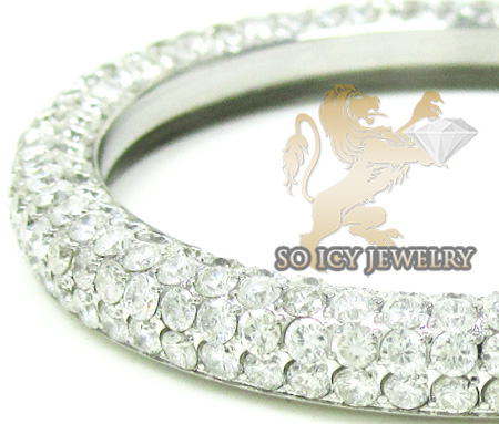 Mens diamond igucci digital full case big bezel watch 12.50ct