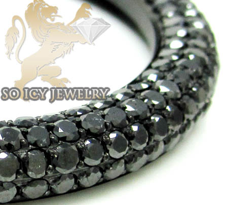 Mens black diamond igucci digital full case big bezel watch 13.00ct