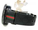 Mens black diamond igucci digital full case big bezel watch 13.00ct