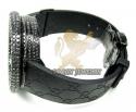 Mens black diamond igucci digital full case big bezel watch 13.00ct