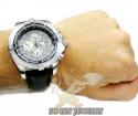 Mens techno com by kc diamond big bezel watch 2.00ct