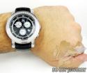 Diamond icelink ice king mens watch 5.50ct