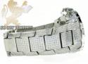 Diamond icelink aqua terra mens watch 7.00ct