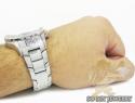 Diamond icelink aqua terra mens watch 7.00ct