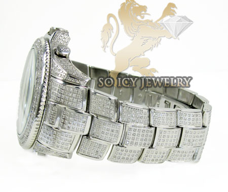 Diamond icelink marco polo fully iced mens watch 15.00ct - Image 4