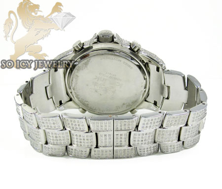 Diamond icelink marco polo fully iced mens watch 15.00ct