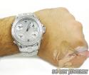 Diamond icelink marco polo fully iced mens watch 15.00ct