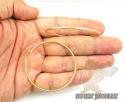 14k yellow gold classy hoops