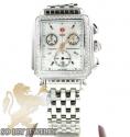 Ladies michele deco diamond white stainless steel watch 0.60ct