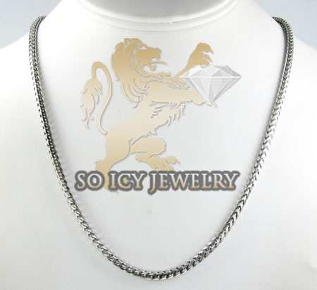 925 sterling silver franco italy chain 18-24 inches 3mm