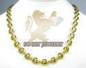 14k yellow gold gucci link chain 18 inches 8.5mm