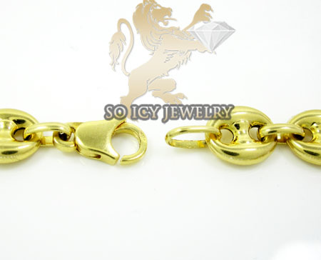 14k yellow gold gucci link chain 24 inches 8.5mm - Image 4