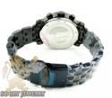 Mens joe rodeo black stainless steel classic diamond watch 1.75ct jcl49