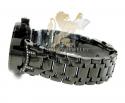 Ladiess joe rodeo black stainless steel master diamond watch 2.00ct jjml10