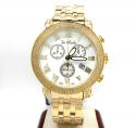 Mens joe rodeo yellow stainless steel classic diamond watch 1.75ct jcl23