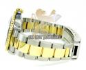 Mens rolex two tone steel & 18k yellow gold submariner watch 