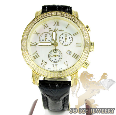 Mens joe rodeo yellow pearl classic diamond watch 1.75ct jcl23 - Image 2