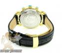 Mens joe rodeo yellow pearl classic diamond watch 1.75ct jcl23