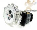 Mens aqua master diamond watch 0.20ct