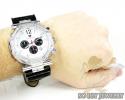 Mens aqua master diamond watch 0.20ct