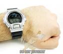 Mens white cz dw-6900 g-shock watch 5.00ct
