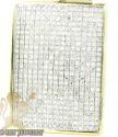 10k yellow gold round diamond dog tag pendant 1.05ct