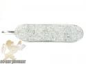 10k white gold round diamond skate board pendant 2.15ct