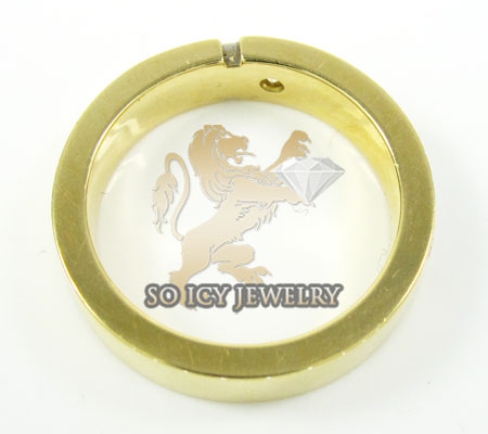 Mens baraka 18k white & yellow gold diamond wedding band 0.15ct  - Image 4