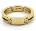 Mens baraka 18k yellow gold diamond wedding band 0.30ct