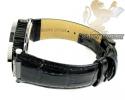 Mens aqua master black & white steel automatic diamond watch 1.25ct 
