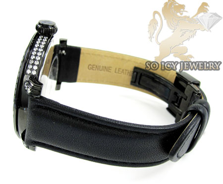 Mens aqua master full diamond case mechanical watch 5.64ct - Image 4