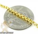 14k yellow gold box link chain 16-30 inch 2mm