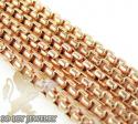 14k rose gold box link chain 16-24 inch 1.5mm