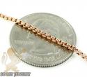 14k rose gold box link chain 16-24 inch 1.5mm