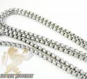 14k white gold box link chain 18-28 inch 1.5mm