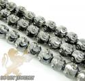 14k black gold diamond cut ball bead chain 16 inch 4mm