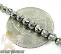 14k black gold diamond cut ball bead chain 16 inch 4mm