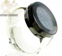 Mens white igucci digital watch