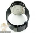 Black cz techno com kc digital full case big bezel watch 13.00ct
