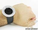 White cz techno com kc digital big bezel watch 10.00ct