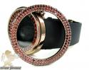 Red sapphire rose techno com kc digital watch 10.00ct