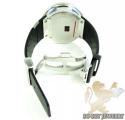 Mens diamond igucci digital big bezel white stainless steel watch 12.00ct