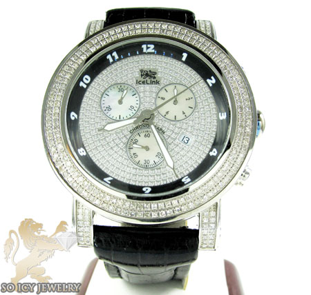 Mens diamond icelink ice king watch 2.75ct - Image 2